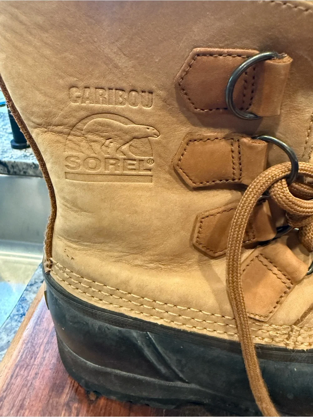 Sorel shoe interior